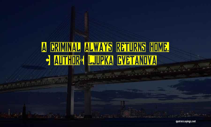 Love Returns Quotes By Ljupka Cvetanova