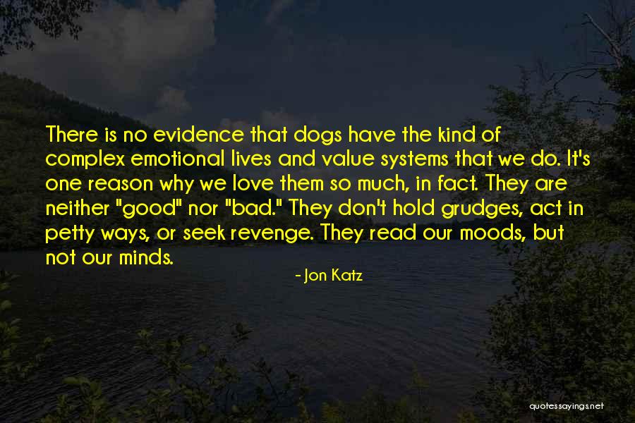 Love Revenge Quotes By Jon Katz