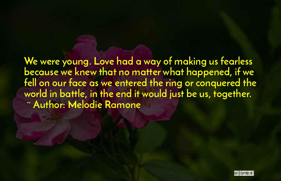Love Ring Quotes By Melodie Ramone