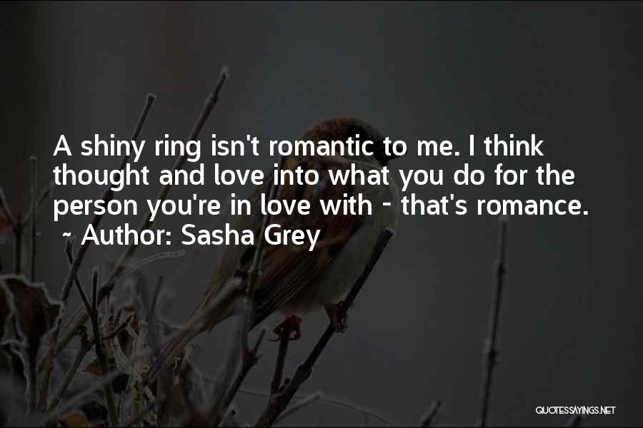 Love Ring Quotes By Sasha Grey