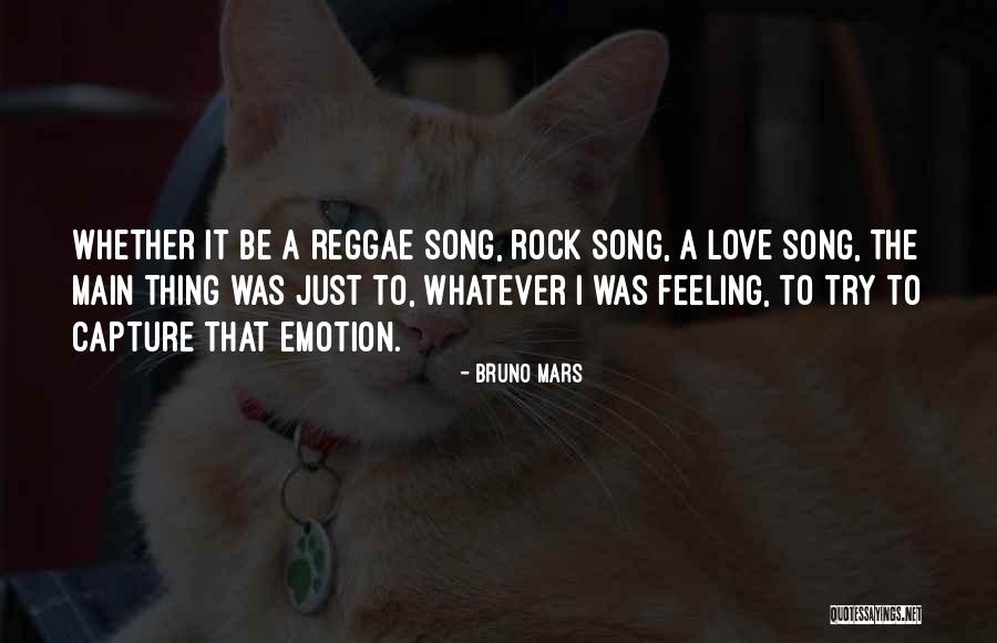 Love Rock Song Quotes By Bruno Mars