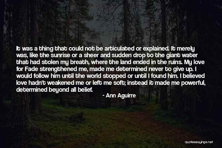 Love Ruins You Quotes By Ann Aguirre Love Ruins You Quotes By Ann Aguirre