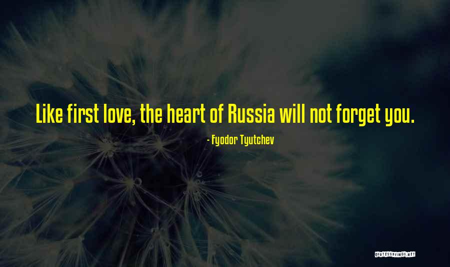 Love Russia Quotes By Fyodor Tyutchev