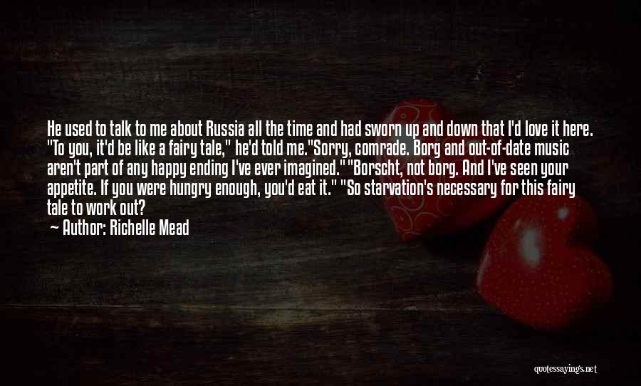 Love Russia Quotes By Richelle Mead