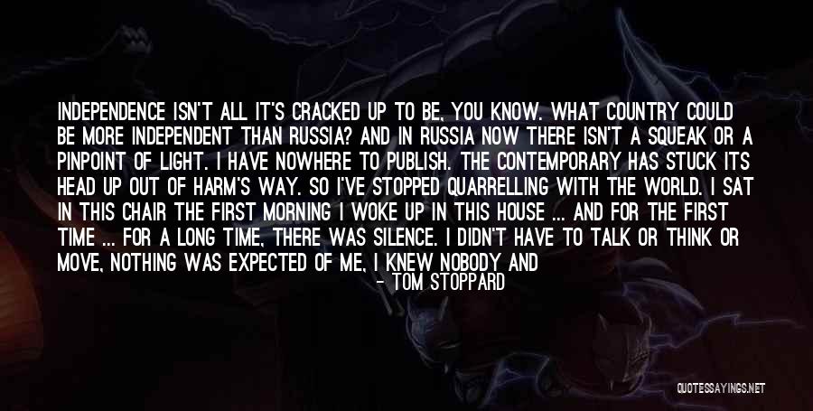 Love Russia Quotes By Tom Stoppard