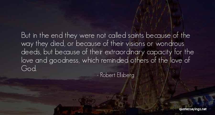 Love Saints Quotes By Robert Ellsberg