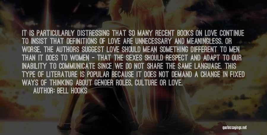 Love Same Gender Quotes By Bell Hooks