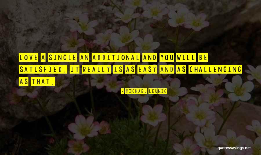 Love Satisfied Quotes By Michael Leunig Love Satisfied Quotes By Michael Leunig