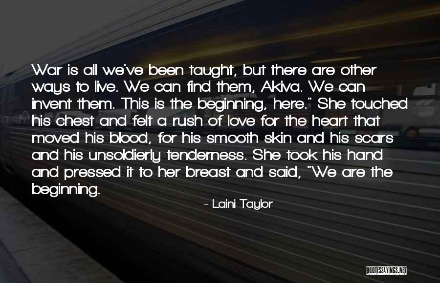 Love Scars Quotes By Laini Taylor