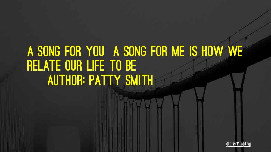 Love Search Quotes By Patty Smith