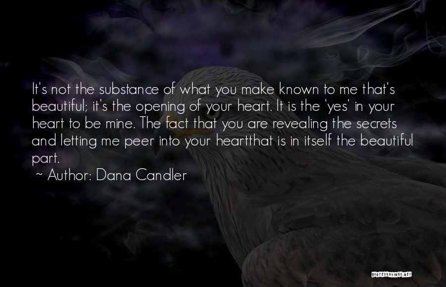 Love Secrets Quotes By Dana Candler