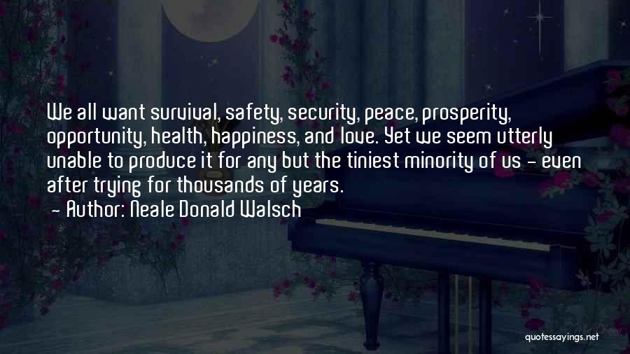 Love Security Quotes By Neale Donald Walsch