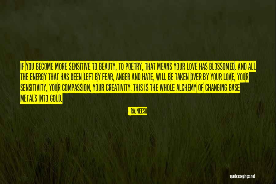 Love Sensitive Quotes By Rajneesh Love Sensitive Quotes By Rajneesh