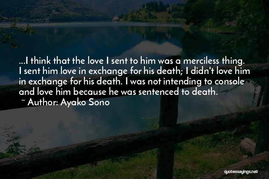 Love Sentence Quotes By Ayako Sono