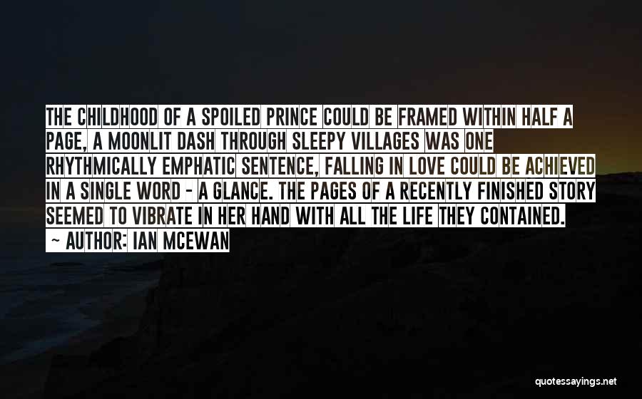 Love Sentence Quotes By Ian McEwan