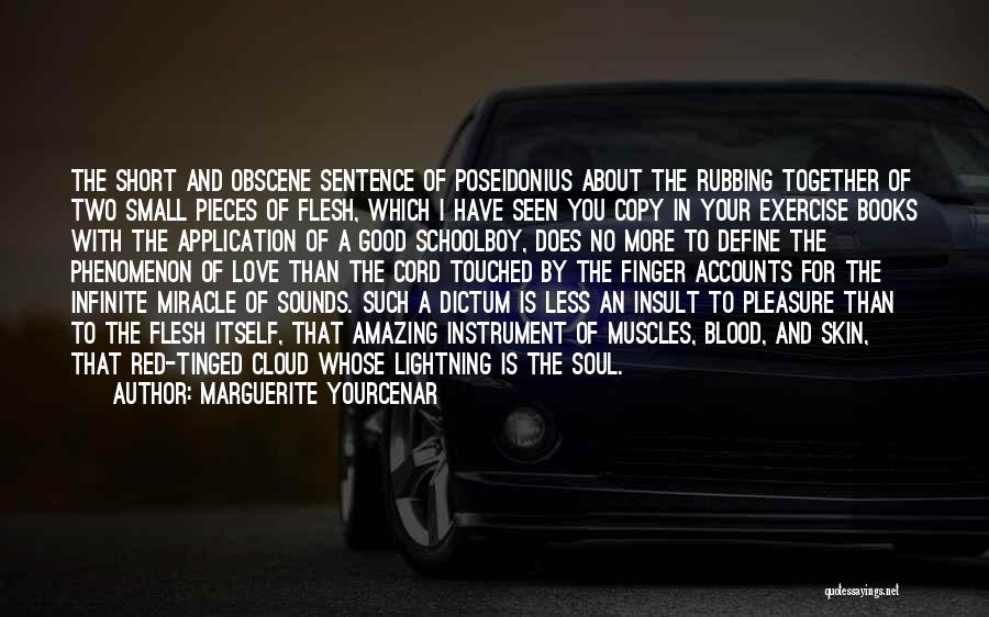 Love Sentence Quotes By Marguerite Yourcenar