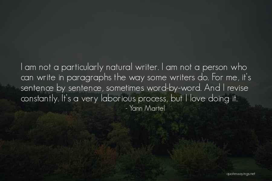 Love Sentence Quotes By Yann Martel