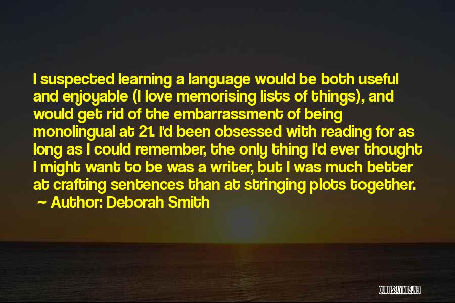 Love Sentences Quotes By Deborah Smith