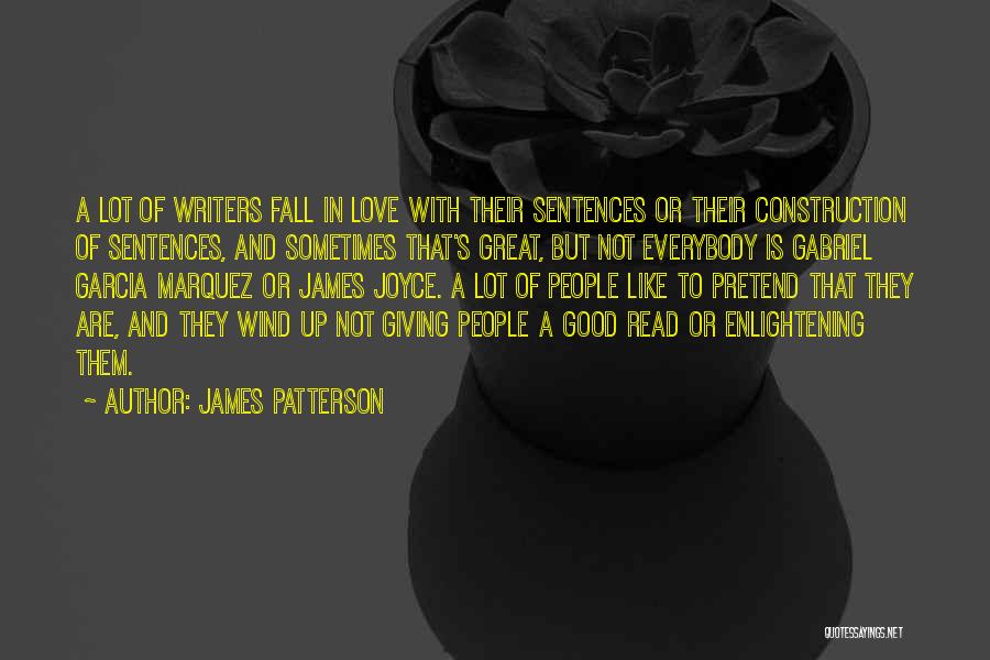 Love Sentences Quotes By James Patterson