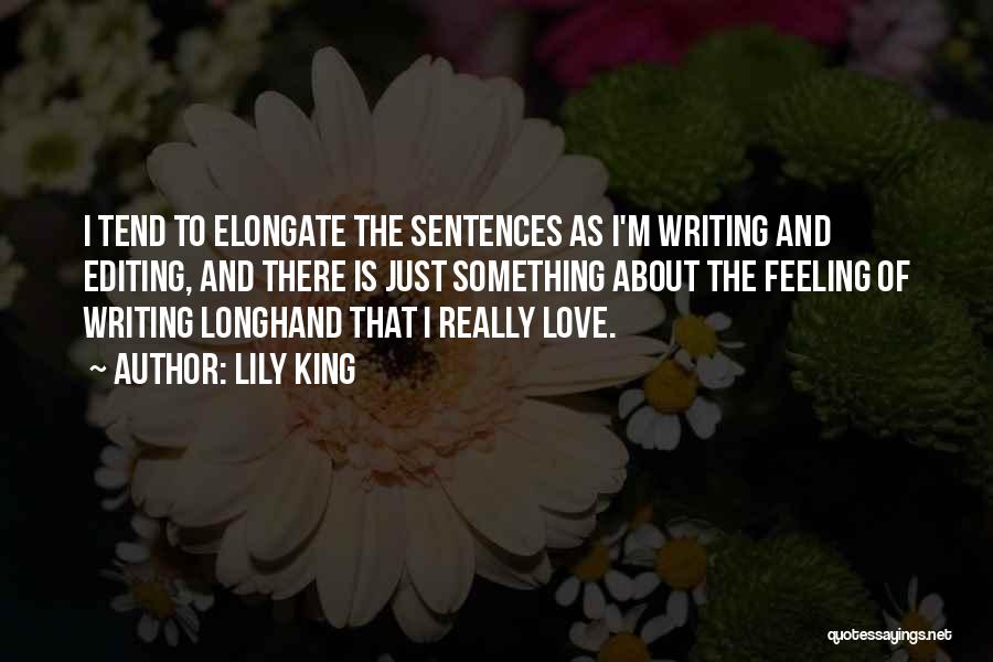 Love Sentences Quotes By Lily King