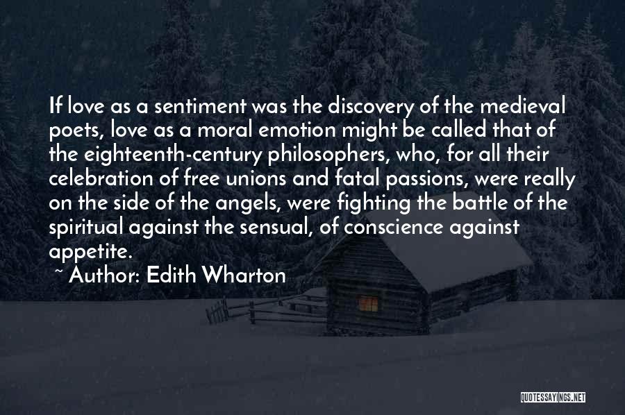 Love Sentiment Quotes By Edith Wharton