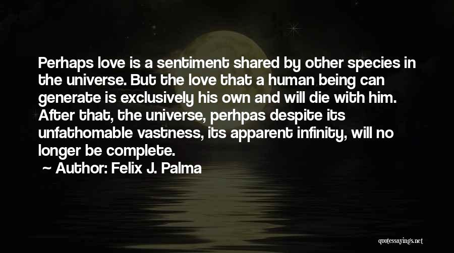 Love Sentiment Quotes By Felix J. Palma