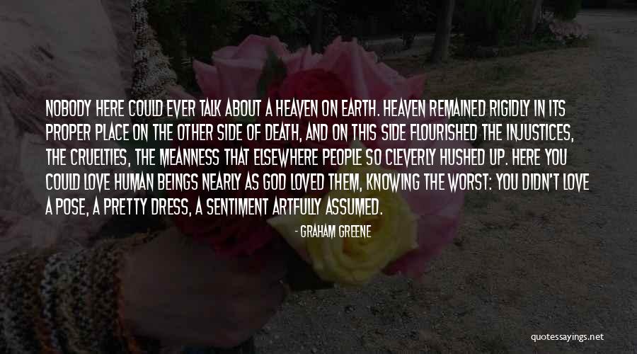 Love Sentiment Quotes By Graham Greene