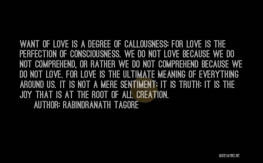 Love Sentiment Quotes By Rabindranath Tagore