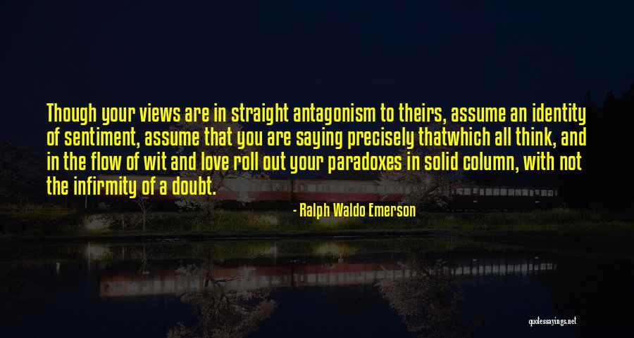 Love Sentiment Quotes By Ralph Waldo Emerson