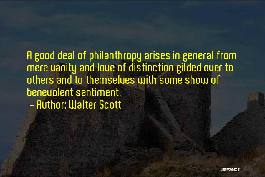Love Sentiment Quotes By Walter Scott