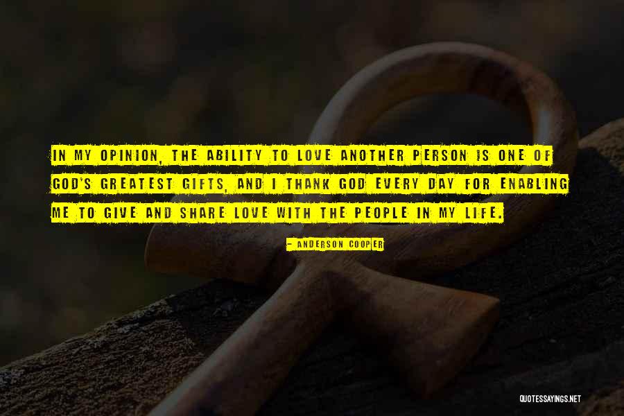 Love Share Quotes By Anderson Cooper Love Share Quotes By Anderson Cooper