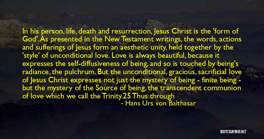 Love Shines Through Quotes By Hans Urs Von Balthasar Love Shines Through Quotes By Hans Urs Von Balthasar