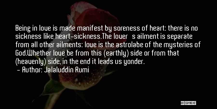 Love Sickness Quotes By Jalaluddin Rumi