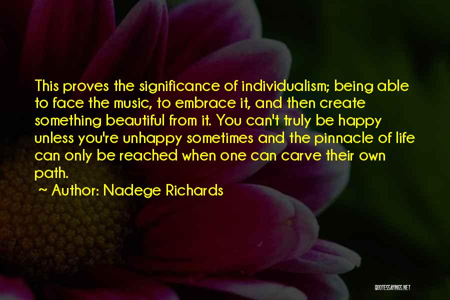 Love Significance Quotes By Nadege Richards