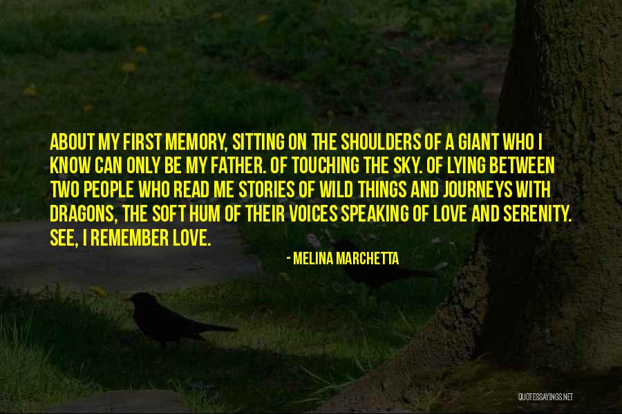 Love Sitting Quotes By Melina Marchetta