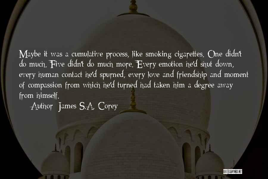 Love Smoking Quotes By James S.A. Corey