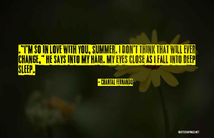 Love So Deep Quotes By Chantal Fernando Love So Deep Quotes By Chantal Fernando