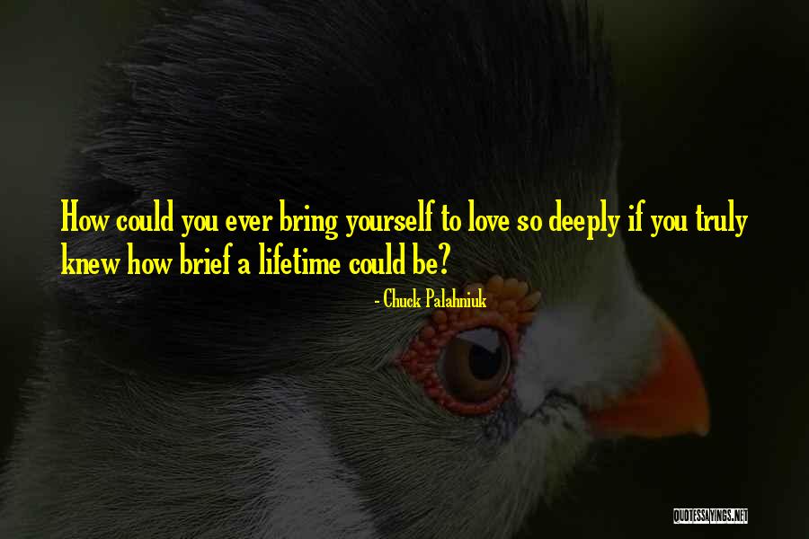 Love So Deeply Quotes By Chuck Palahniuk Love So Deeply Quotes By Chuck Palahniuk