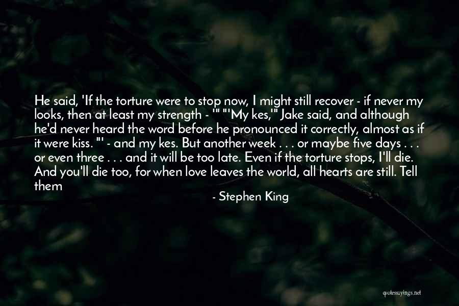 Love Someone Before Is Too Late Quotes By Stephen King Love Someone Before Is Too Late Quotes By Stephen King