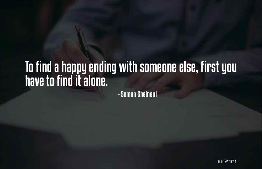 Love Someone Else Quotes By Soman Chainani