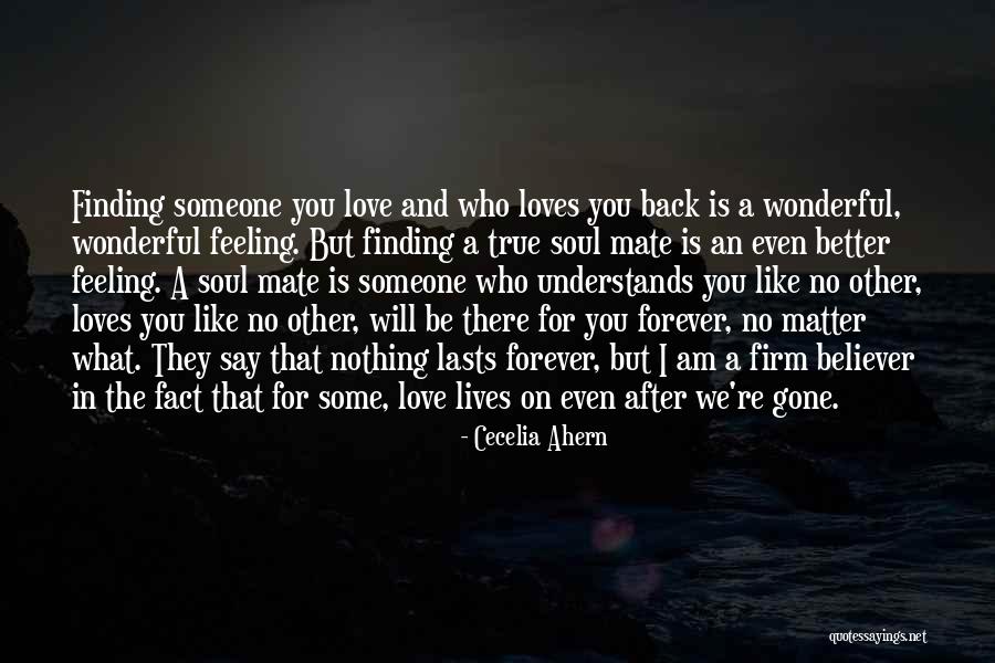 Love Someone Forever Quotes By Cecelia Ahern