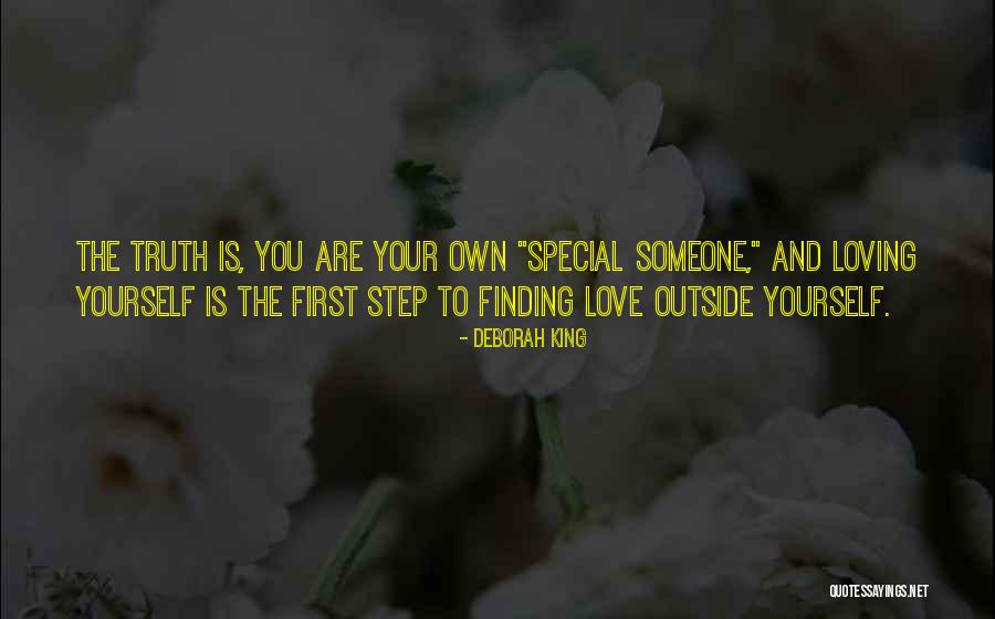 Love Someone Special Quotes By Deborah King