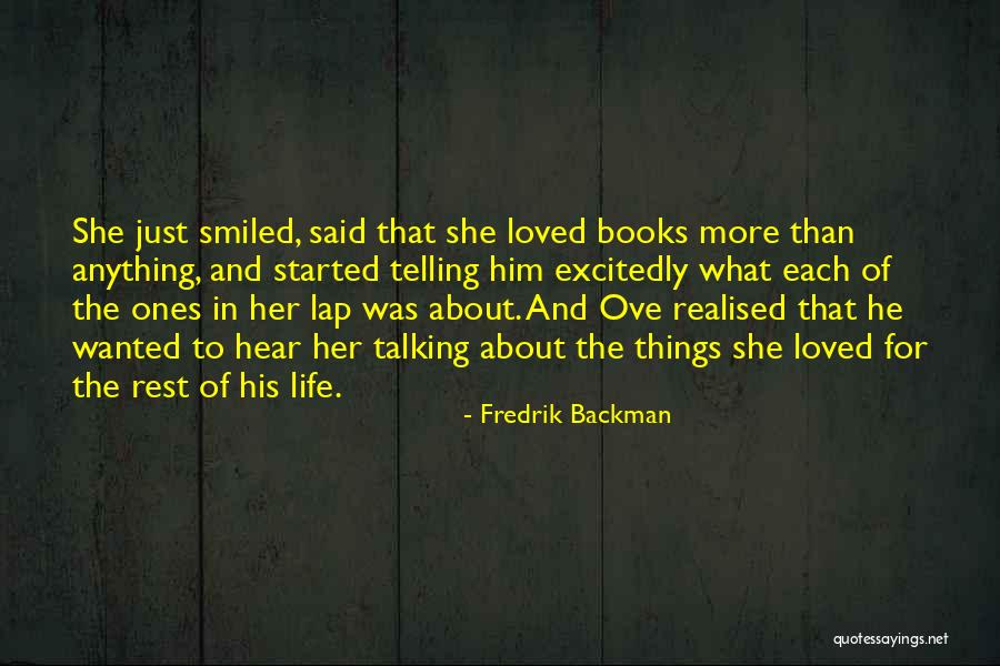 Love Soulmate Quotes By Fredrik Backman