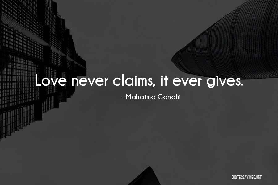 Love Soulmate Quotes By Mahatma Gandhi