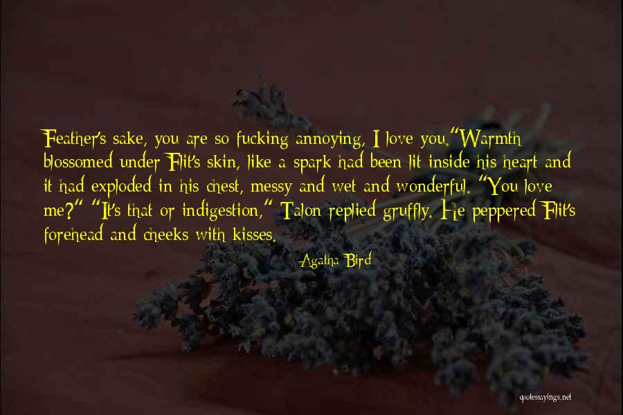 Love Spark Quotes By Agatha Bird Love Spark Quotes By Agatha Bird