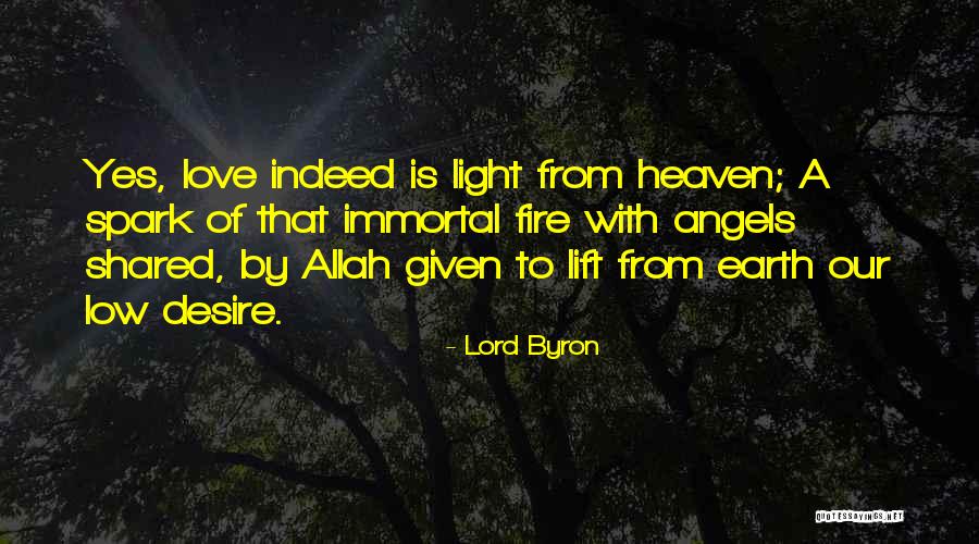 Love Spark Quotes By Lord Byron Love Spark Quotes By Lord Byron