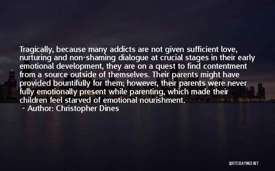 Love Stages Quotes By Christopher Dines