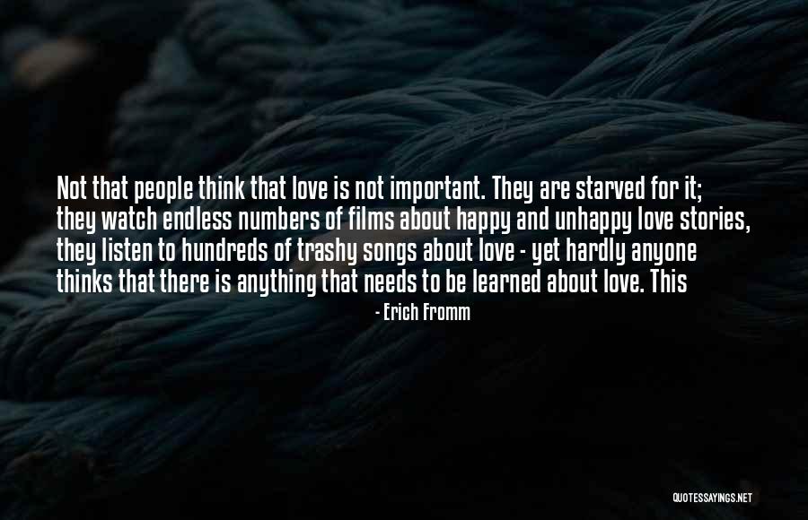 Love Starved Quotes By Erich Fromm Love Starved Quotes By Erich Fromm