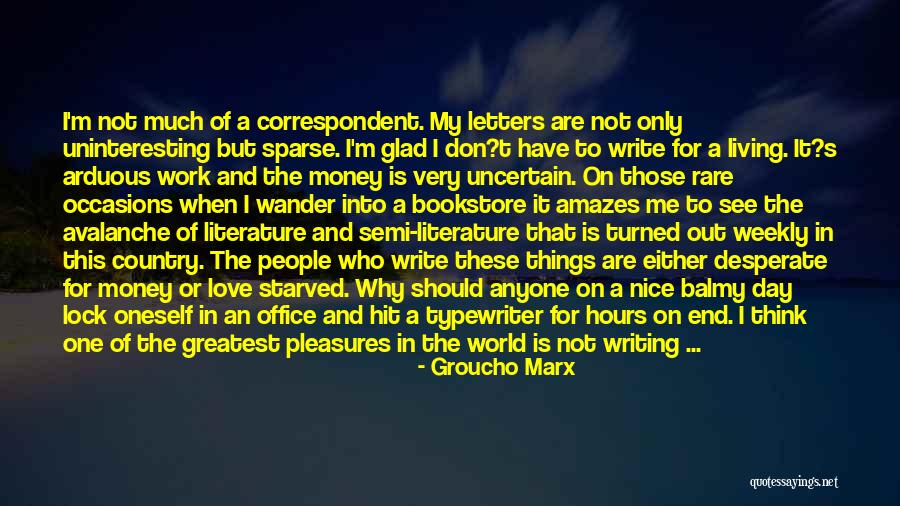 Love Starved Quotes By Groucho Marx Love Starved Quotes By Groucho Marx