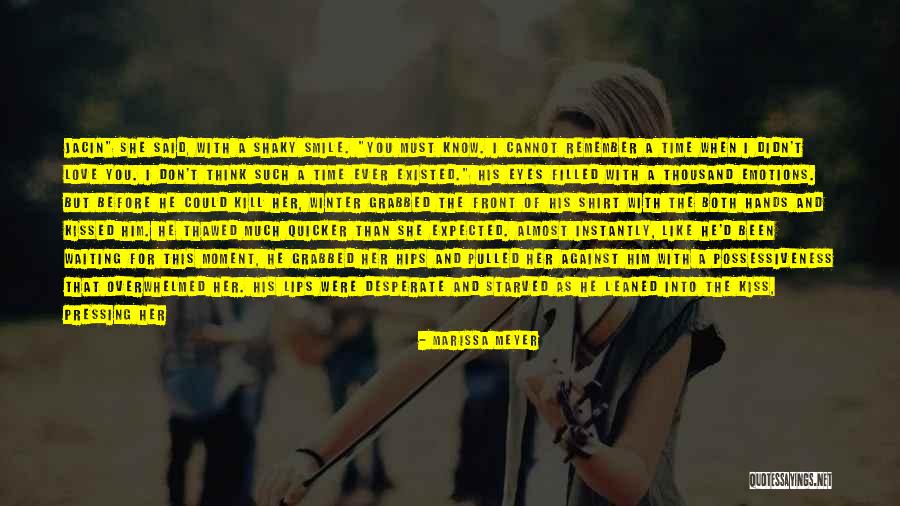 Love Starved Quotes By Marissa Meyer Love Starved Quotes By Marissa Meyer